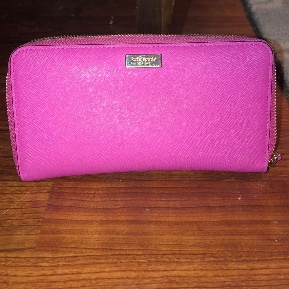 Pink Kate Spade Wallet